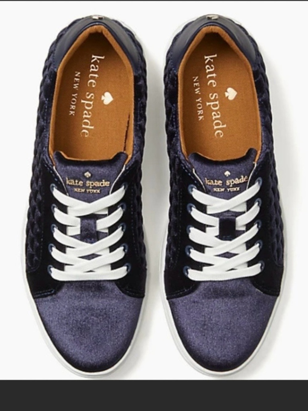Kate Spade Navy Fleet Sneakers. Size 7.5